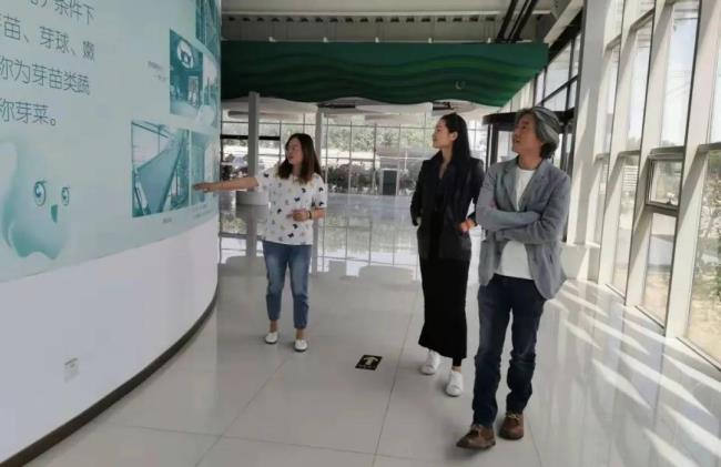 北京袈蓝文化创始人邹迎晞赴吉奥集团京承号植物工厂考察交流