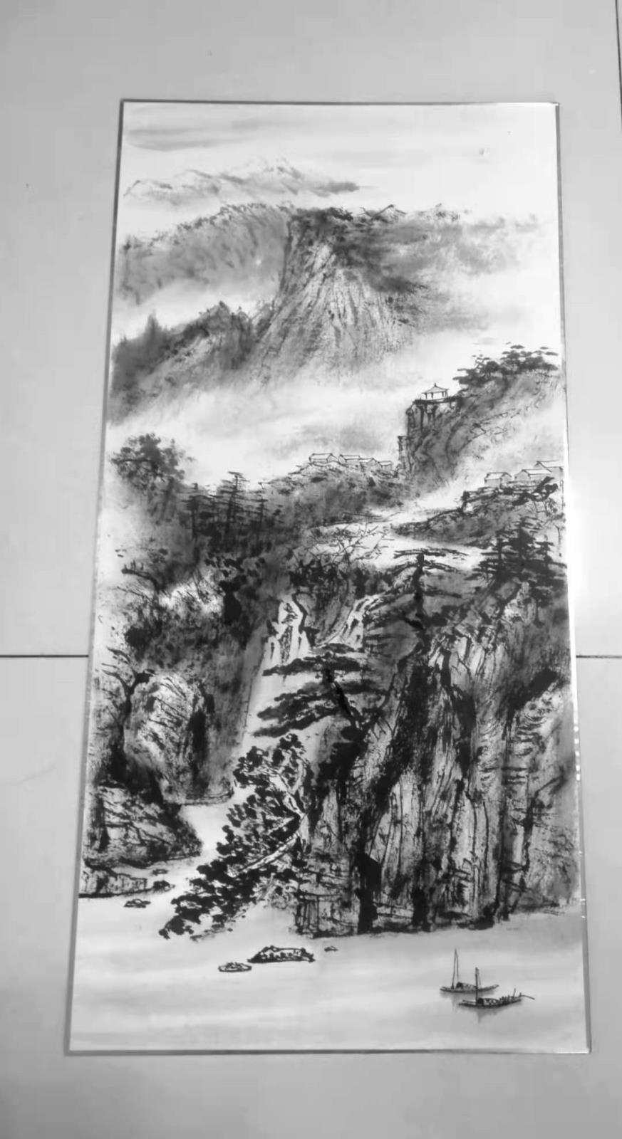 葛建中2021最新水墨山水画