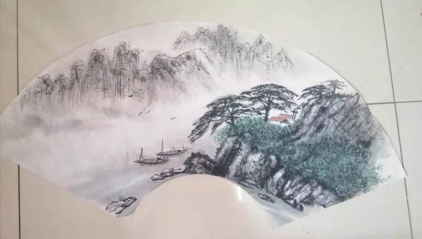 葛建中2021最新水墨山水画