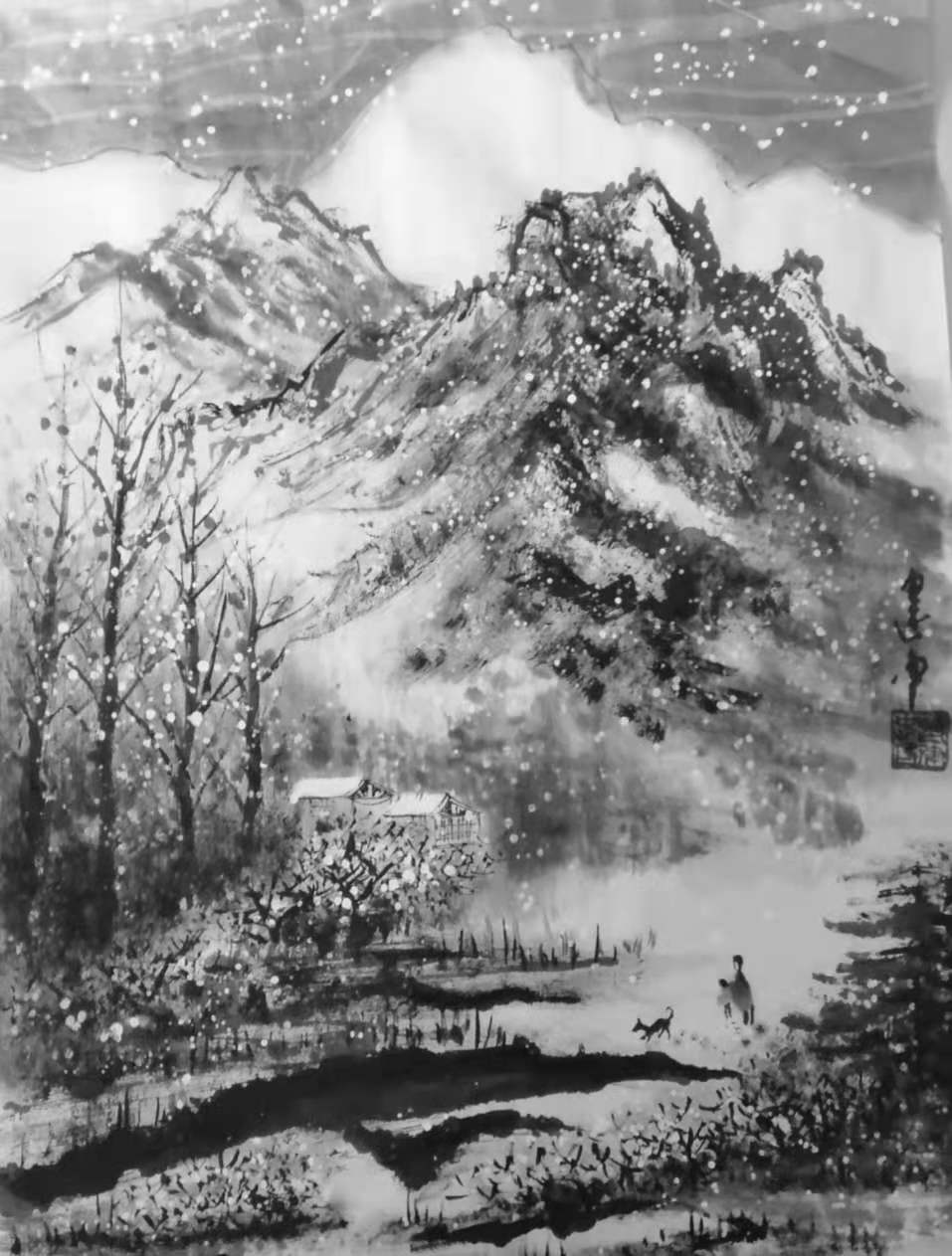 葛建中2021最新水墨山水画