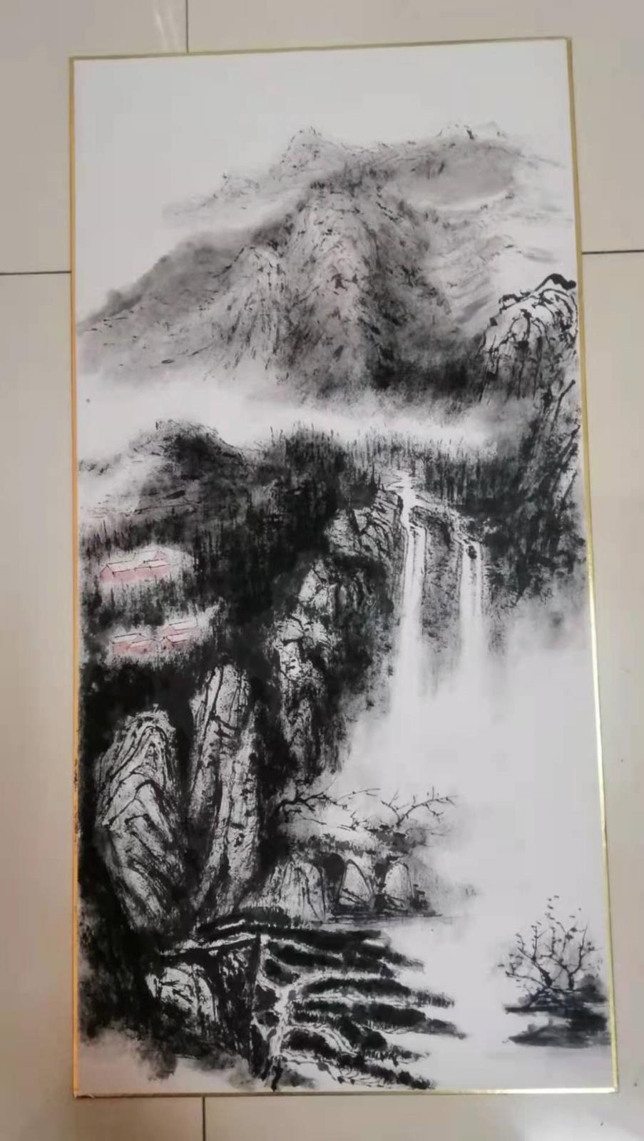 葛建中2021最新水墨山水画