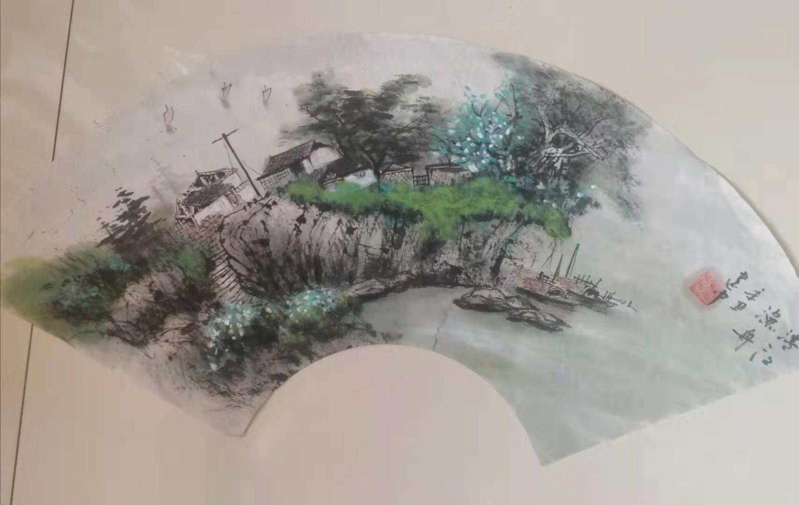 葛建中2021最新水墨山水画