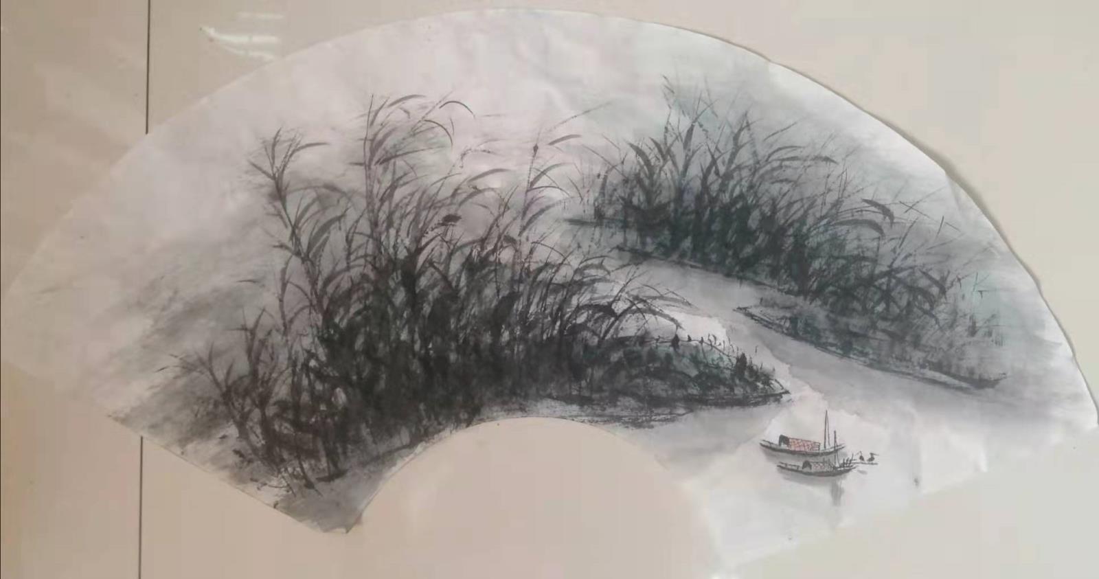 葛建中2021最新水墨山水画