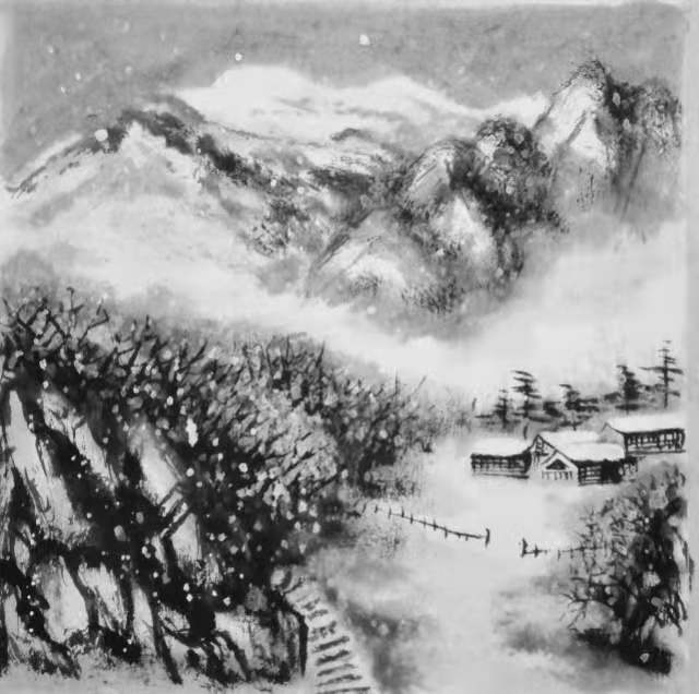 葛建中2021最新水墨山水画