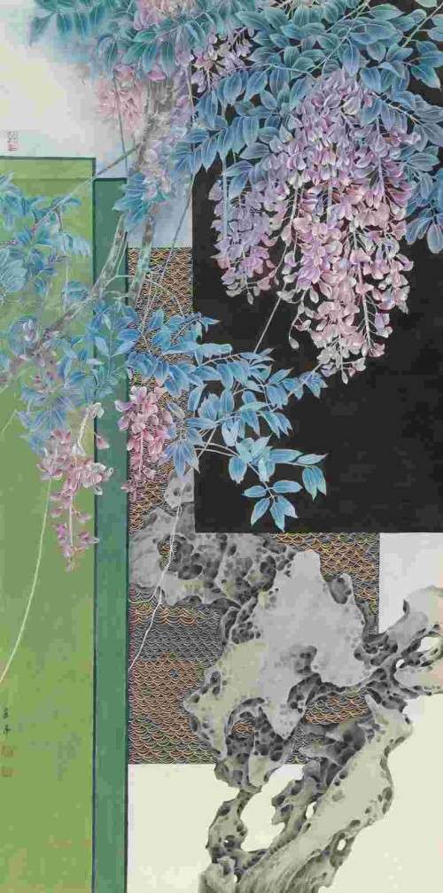 花鸟画家张丽萍作品