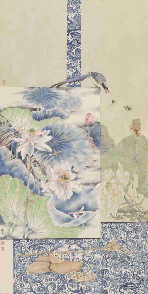 花鸟画家张丽萍作品