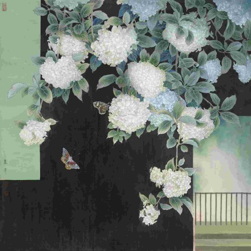 花鸟画家张丽萍作品