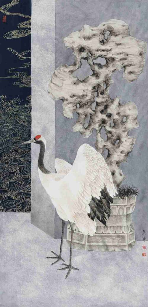 花鸟画家张丽萍作品