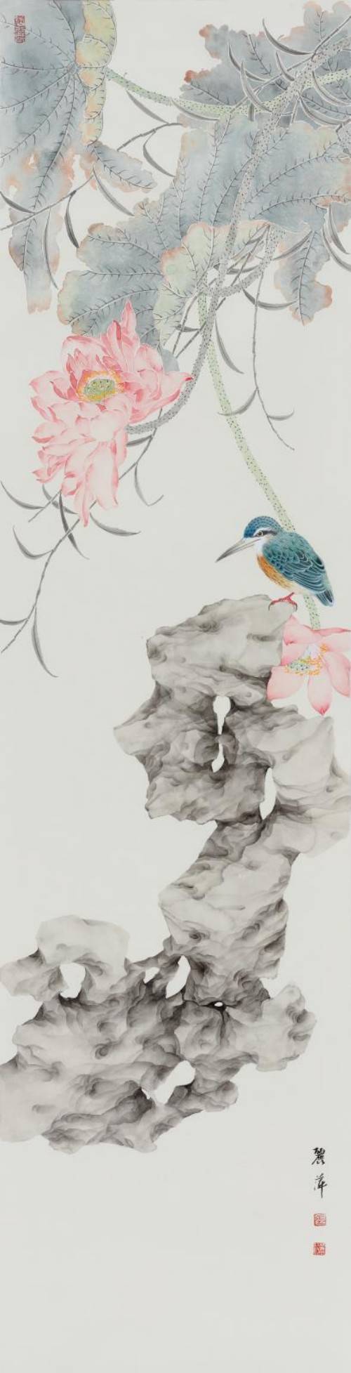 花鸟画家张丽萍作品