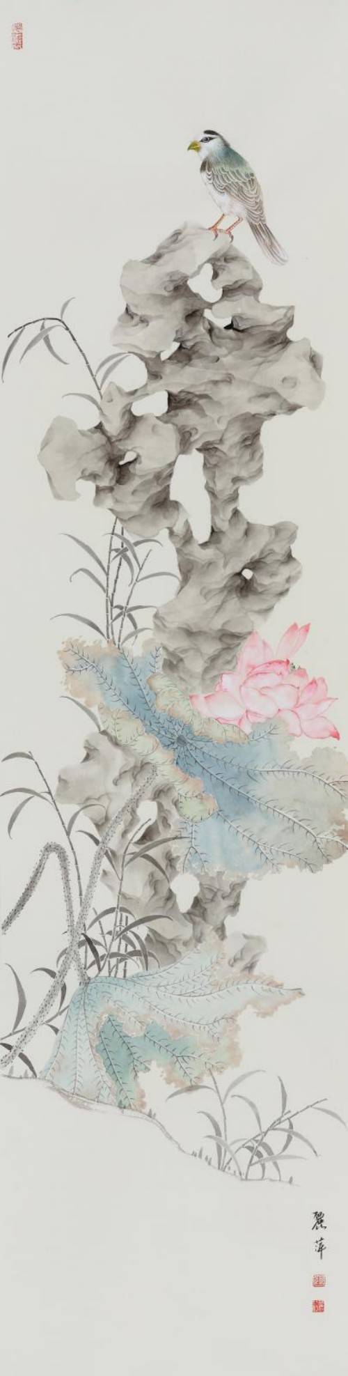 花鸟画家张丽萍作品